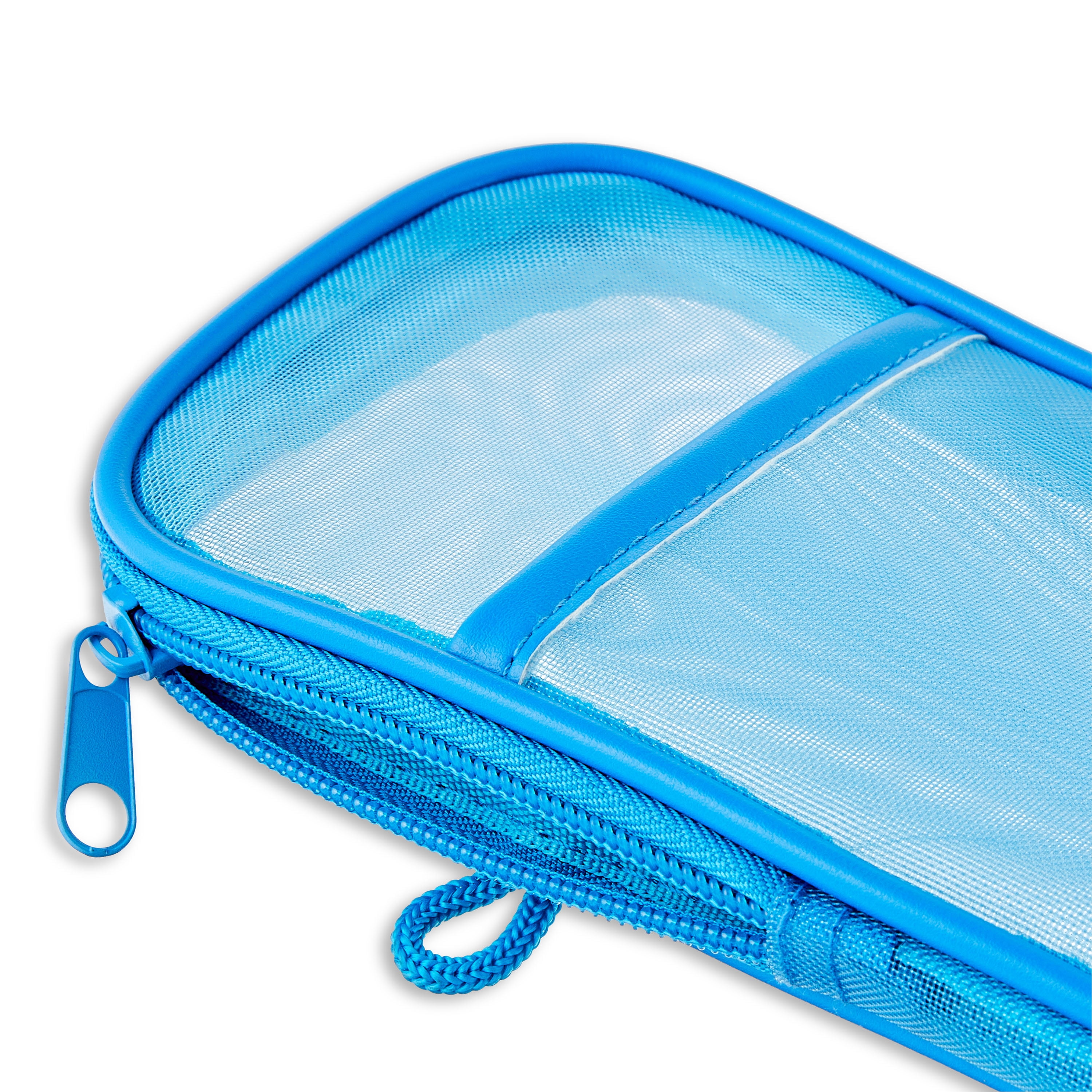 Pen + Gear  Blue Slim Mesh Pencil Pouch