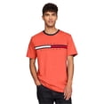 thumbnail image 1 of Camiseta Tommy Hilfiger de manga corta con estampado de rayas exclusivas para hombre, 1 of 5