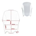 thumbnail image 2 of Windshield Windscreen for Yamaha Tenere 700 2019-2023(Smoke Gray), 2 of 5