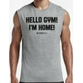 thumbnail image 2 of Gymish Hello Gym I’m Home Workout Musicle Tank Top for Men – Motivational Gym Mens Gym Shirt, Gym Clothes for Men, Athletic Workout Wear, 2 of 4