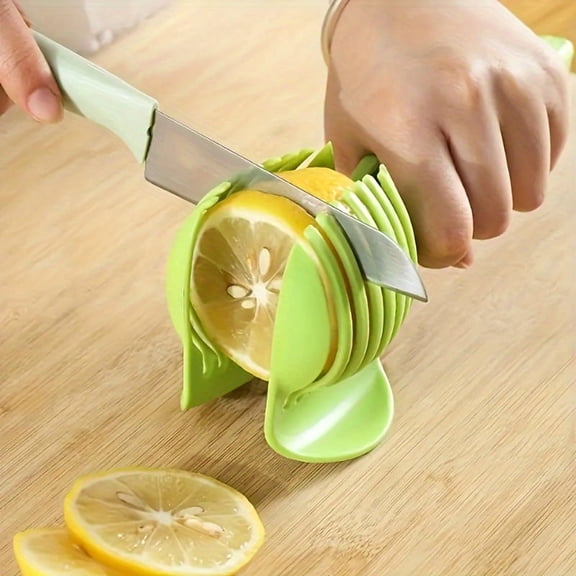 3-in-1 Egg Slicer and Vegetable Cutter, Fruit Slicer Kitchen Tool for Tomatoes, Apples, Potatoes, Boiled Eggs and Everyday Food Preparation