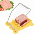 thumbnail image 2 of Luncheon Meat Egg Cutter Stainless Steel Multi Function Food Banana Cheese Strawberry Slicer Kitchen Gadget, 2 of 8