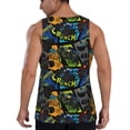 thumbnail image 3 of Fotbe Off-Road Vehicle Pattern Men's Quick Dry Workout Tank Top Gym Muscle Tee Fitness Bodybuilding Sleeveless T Shirt Breathable Workout Shirt-Medium, 3 of 9
