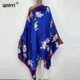 thumbnail image 4 of WINYI-caftán africano para mujer, ropa de playa de gran tamaño, traje de baño bohemio, bata de fiesta, ropa de Navidad, 4 of 4