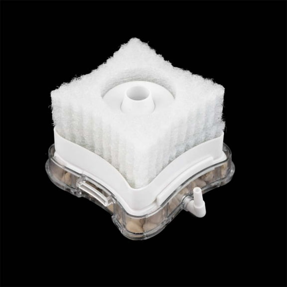 WHAMVOX 1Pcs Aquarium Mini Fish Tank Filter carbon for aquarium 9.00X8.00X9.00CM