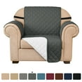 thumbnail image 1 of Subrtex Housse de Canapé Extensible 1 Pce Matelassée Réversible avec Sangles Élastiques Antidérapantes Housse de Canapé Lavable pour Animaux, 1 of 6