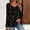 Black, variant on T Shirts for Women Graphic Long Sleeve V Neck Shirts Lightweight Swea Tunic With Leggings Tshirts Tops