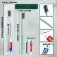 thumbnail image 4 of xianlin-Disposable Toothbrushes with Toothpaste,30 Pack Green Bulk Toothbrushes Individually Wrapped Travel Toothbrush and Toothpaste Kit for Homeless,Nursing Home,Hotel,Charity, 4 of 4