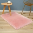 thumbnail image 4 of Rosnek Soft Fluffy Faux Sheepskin Fur Area Rugs, Rectangle Faux Fur Carpet for Living Room Bedroom Dining Room Floor Carpet, 4 of 4