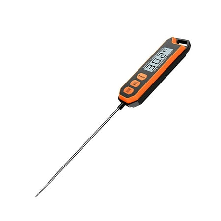 

Moocorvic Clearance Digital Meat Thermometer For Cooking Candle Liquid Frying Oil Candy Instant Read Thermometer For Kitchen Food With Extra Long Probe Back Light