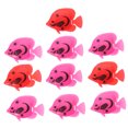 thumbnail image 5 of NUOLUX 10Pcs Artificial Floating Colorful Fish Aquarium Decoration Bright Color Plastic For Fish Tank, 5 of 8