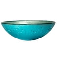 thumbnail image 4 of Blue Ice Glass Vessel Sink, 4 of 8