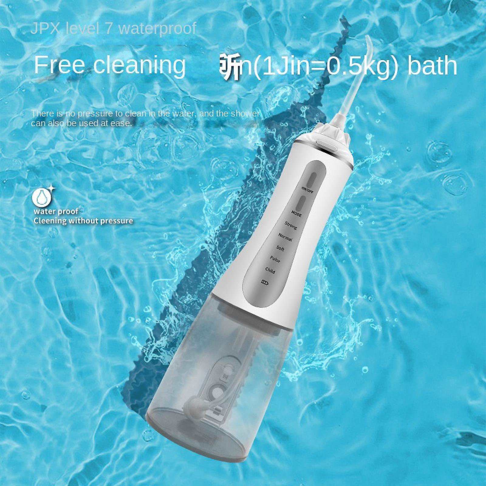 Irrigateur Dentaire Manuel Hydro-propulseur - Sans Fil Ni Pile - Jet D'eau Nettoyant - Neuf