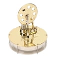 thumbnail image 3 of Stirling Engine Motor Model, Low Temperature Zinc Alloy Stainless Steel Electricity Power Generator Model Durable Wearable  For Toy ANGGREK Educational Stirling Engine Model, 3 of 8