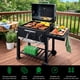 thumbnail image 3 of Asador de Carbon JARDIMEX Ahumador Portatil con Ruedas Termometro Analogo Parrilla de Acero Inoxidable Asadores de Carne Jardin Jardimex Con Parrilla Acero Carne Practico, 3 of 7