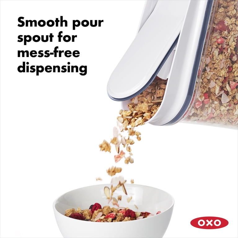 OXO Softworks POP Large Cereal Dispenser 4.5 Qt Airtight Storage