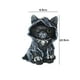 thumbnail image 3 of Estatua Creativa Gato Búho Esculturas creativas Adorno para el hogar Resina Hermosa estatua (Bell Cat) Wdftyju Libre de BPA, 3 of 3