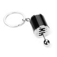 thumbnail image 2 of Porte-clés Pendentif en Forme de 6 (Noir), 2 of 3
