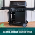 thumbnail image 3 of Charbroil Pro Series™ 4-Burner Gas Grill and Griddle with Side Burner, 3 of 13