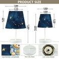 thumbnail image 4 of Teddy Bear Astronaut Stars Desk Lamp 3 Color Modes LED Table Lamp Nightstand Reading Light for Bedroom Living Room, 4 of 8