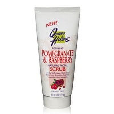 Queen Helene Refining Natural Facial Scrub In Pomegranate And Raspberry - 6 Oz