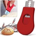 thumbnail image 1 of shiyou-Bread Lame Scoring Tool - Bread Lame Cutter for Sourdough,Handcrafted Bread Making Bakers ​Razor,Professional Sourdough Scoring Tool for Sourdough Bread Baking & Bread Making Tools - 5 Razor B, 1 of 4