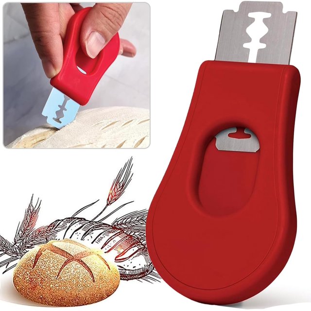 shiyou-Bread Lame Scoring Tool - Bread Lame Cutter for Sourdough,Handcrafted Bread Making Bakers Razor,Professional Sourdough Scoring Tool for Sourdough Bread Baking & Bread Making Tools - 5 Razor B