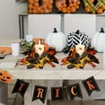 thumbnail image 6 of Boovnll Halloween Candle Rings, Artificial Mini Black Halloween Decor Candle Rings Halloween Wreath for Candle, Cup, Vase, Tabletop Party Decor, Halloween Decorations, 6 of 6