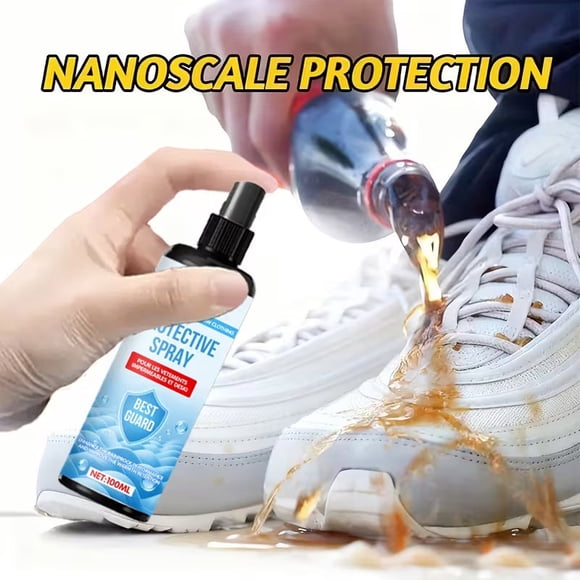 Vwrxbz Waterproof Spray 100ml Shoe Fabric Protector Stain Repellent Hydrophobic Coating Outdoor Gear Tent Jacket Water Resistant Guard