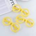 thumbnail image 6 of HOKARUA 12 Pcs Round Eyeglass Frame Candy Color Glasses Frame Unisex No Lens Fashion Eyewear Frame Party Dress up Spectacle Frames for Kids Teens (Yellow), 6 of 10