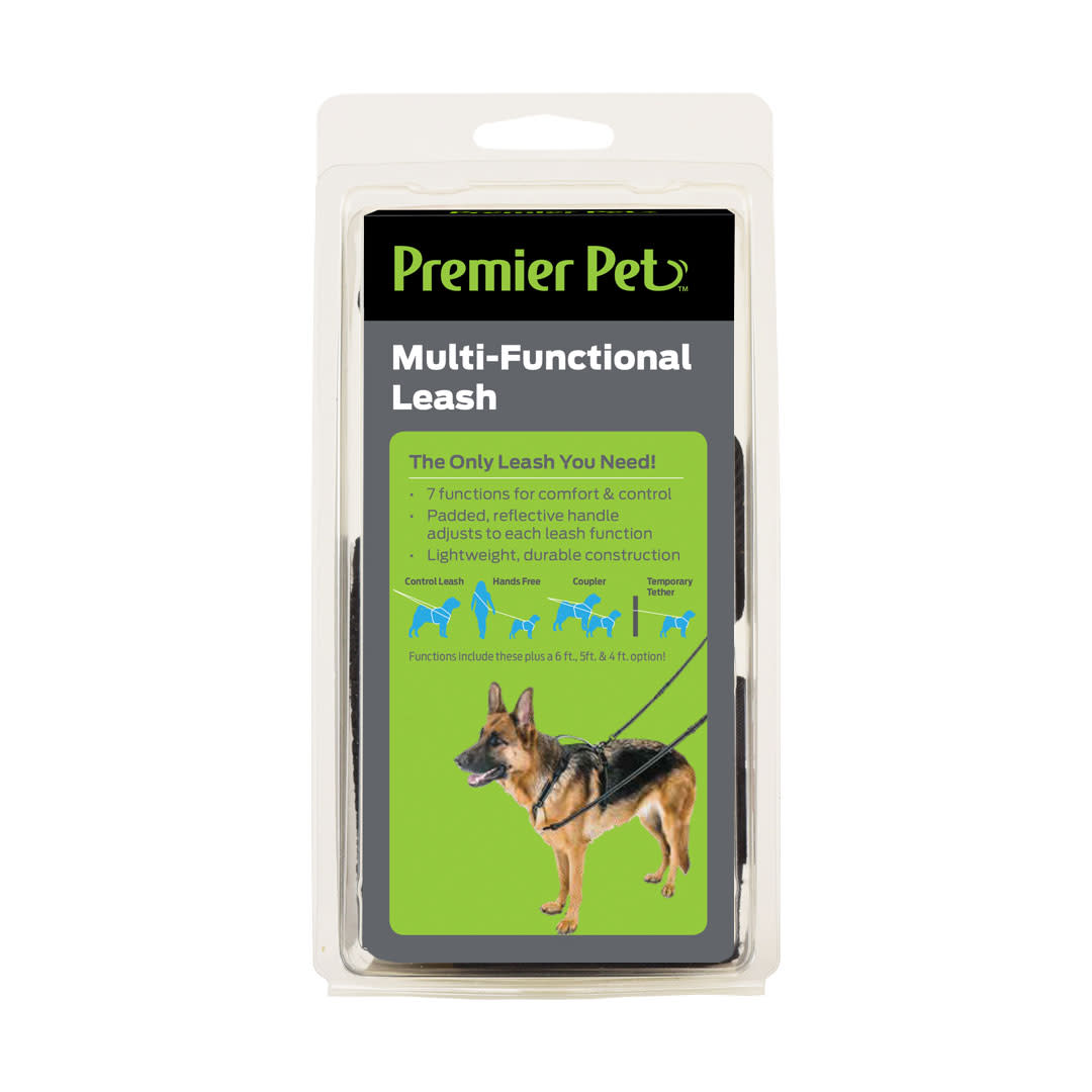 Premier Pet Multi-Functional Leash for Dogs up to 75 lb. - Adjustable Length - image 4 of 7