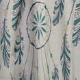 thumbnail image 4 of Designart 'Bird Feathers XXIV' Southwestern Curtain Panel, 4 of 5