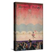 Art.com Harper's Bazaar, July 1916 Stretched Canvas Print Wall Art, 12" x 18"