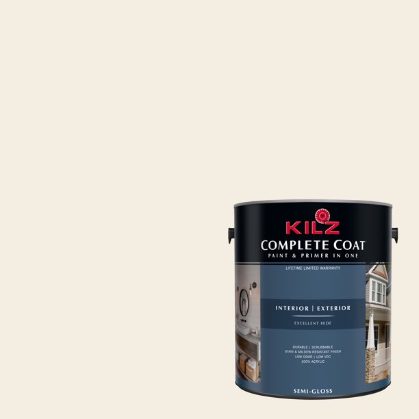 Swiss Coffee, KILZ Complete Coat Interior/Exterior Paint Swiss Coffee, KILZ Complete Coat Interior/Exterior Paint