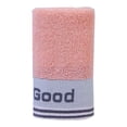 thumbnail image 1 of Toalla de algodón a cuadros, toalla de mano, regalo para hotel, hogar, toalla facial de algodón para adultos, suave y absorbente, 1 of 5