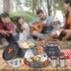 thumbnail image 3 of JUEGO DE UTENSILIOS DE COCINA PLEGABLES Y LIGEROS PARA SENTERISMO Y PICNICE, JUEGO DE VAJILLA RESTENTE PARA EXTERIERES CON BOLSA DE TRANSPORTE, 3 of 7