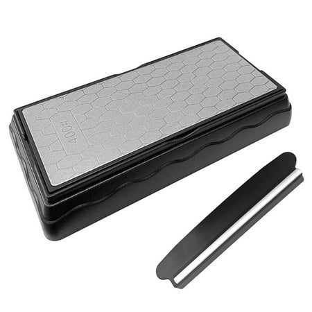 

Knife Sharpener Double-Sided Diamond Stone Professional Sharpening Stone for Kitchen Knives Whetstone Tool 400/1000 Grit