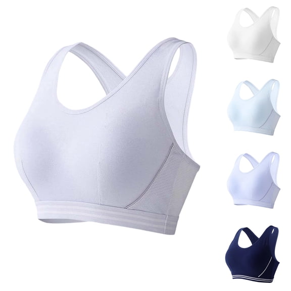 CAIXIA Bras For Girls High Support Sports Bra for Teen Girls Comfortable Breathable Workout Top for Daily Exercise and Fitness Activities,12-13 Years