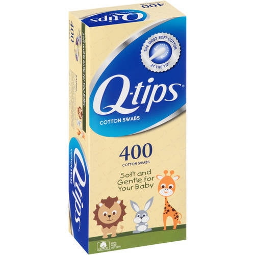 Qtips Baby Cotton Swabs, 400 count