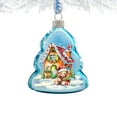 thumbnail image 3 of Christmas Cottage Mercury Glass Ornaments by G. Debrekht - Christmas Decor - 776035, 3 of 6