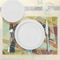 thumbnail image 3 of Ambesonne Animal Place Mats Set of 4, Mosaic Animal, Standard Size, Multicolor, 3 of 6