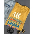 thumbnail image 3 of All American Mom Hearts T-Shirt Women -Image by Shutterstock, Female 4X-Large, 3 of 4
