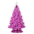 thumbnail image 4 of Milltown Merchants Prelit Table Top Christmas Tree, Ceramic Pearl Pink, 15.5", 4 of 5