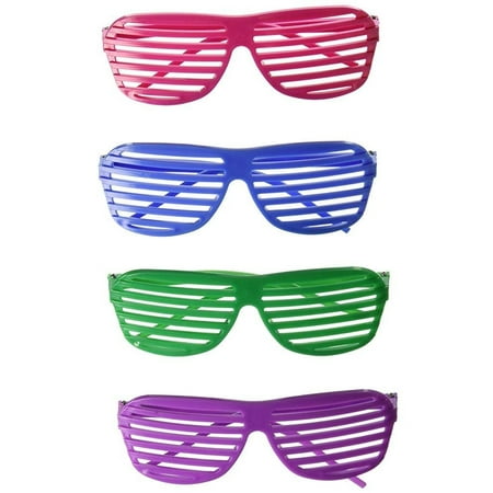 Novelty Collection Sunglasses - Rhode Island Novelty 24 Pairs of 80's Sunglasses Party Favors