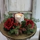 thumbnail image 5 of Adornos navideños Candelabro de frutos rojos Adornos navideños Velas de escritorio Aromaterapia Corona pequeña Anillo, 5 of 7