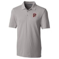 thumbnail image 2 of Men's Cutter & Buck  Gray Portland Sea Dogs DryTec Forge Stretch Polo, 2 of 3
