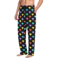 thumbnail image 4 of GZHJMY Valentine's Day Pajama Pants for Men, Lounge Pants Lightweight Men Pajama Bottoms with Drawstring Pockets, Christmas New Year Birthday Gifts, Large, 4 of 6