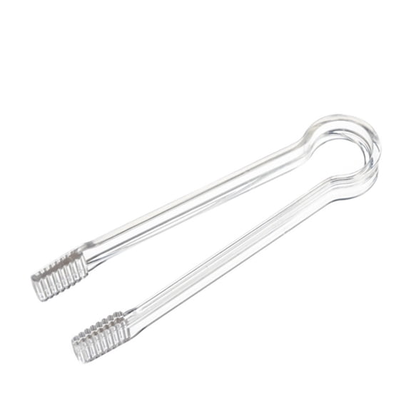 Dessert Tongs,Clear Plastic Serving Tongs,Food Tongs,Mini Food Tongs,Mini Small Tiny Tongs, 5.7Inch Small Tongs for Serving Food,Kitchen Serving Tool,Reusable Plastic Food Tongs