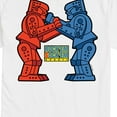 thumbnail image 3 of Rock 'Em Sock 'Em Robots - Rock Sock Em Robots - Men's Short Sleeve Graphic T-Shirt, 3 of 5