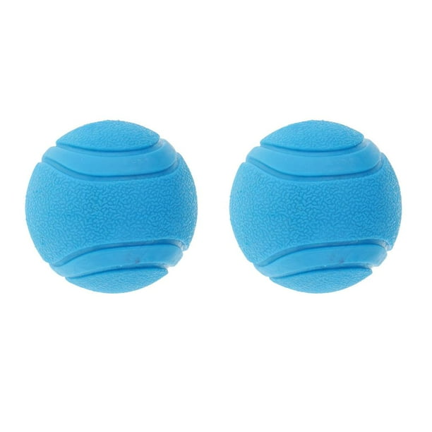 Paquete de 2 Pelotas de Entrenamiento Interactivo para Perros Colco Juguete para pelotas para perros Azul